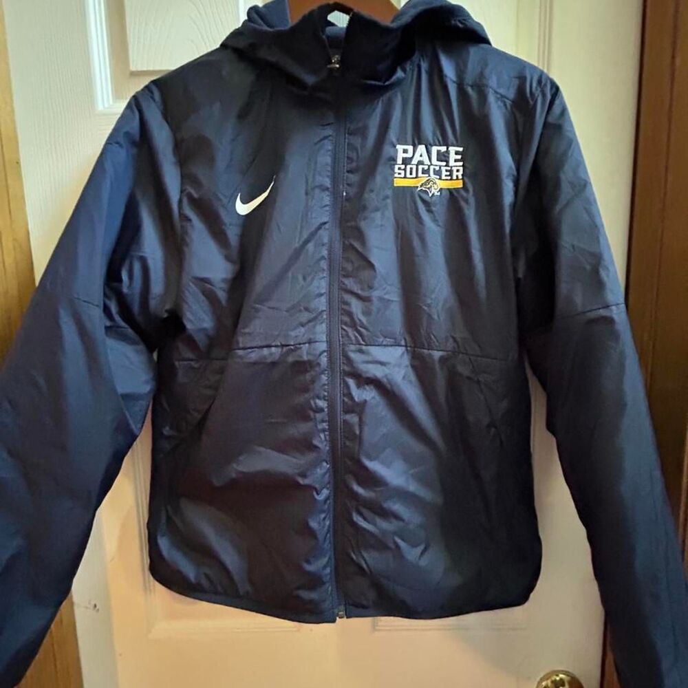 Nike Women's Black and Navy Coat